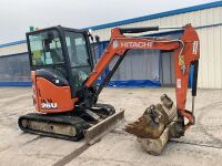 HITACHI ZAXIS ZX26U-6 2.7 TON MINI DIGGER - 13