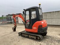 KUBOTA KX61-3 2.6 TON MINI DIGGER - 4