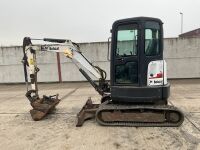 BOBCAT E26 2.6 TON MINI DIGGER - 2