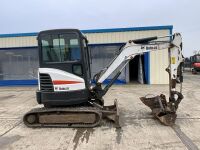 BOBCAT E26 2.6 TON MINI DIGGER - 8