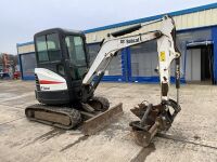 BOBCAT E26 2.6 TON MINI DIGGER - 9