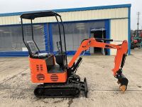 UNUSED JPC KV12 1 TON MICRO DIGGER (ORANGE) - 6