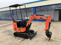 UNUSED JPC KV12 1 TON MICRO DIGGER (ORANGE) - 7