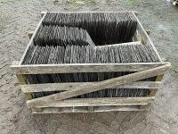 WOODEN CRATE TO INC. APPROX. 300No. 20x10 BANGOR BLUE SLATES - 2