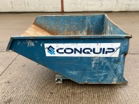 CONQUIP AUTO LOCK LARGE FORKLIFT SKIP (BLUE) - 4