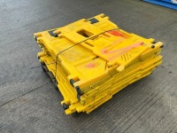 PALLET TO INC. APPROX. 10No ADDGARDS PLASTIC BARRIERS - 5