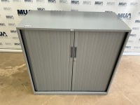 TRIUMPH SMALL TWO DOOR TAMBOUR CABINET