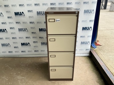 RONEO VICKERS 4 DRAWER FILING CABINET