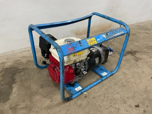 PRAMAC 2.4KVA PETROL MOBILE GENERATOR