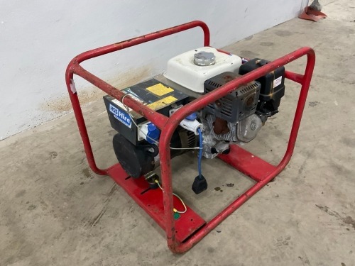 HONDA ENGINE 3.5KVA PETROL MOBILE GENERATOR