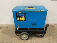 PRAMAC P6000 6KV DIESEL SILENT MOBILE GENERATOR - 6