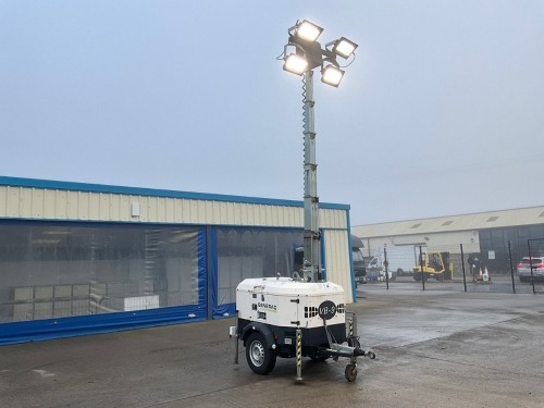 GENERAC VB9 SINGLE AXLE LED FAST TOW LIGHTING TOWER