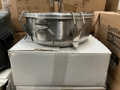 UNUSED INOX STAINLESS STEEL INSULATED FOOD CONTAINER/ CARRIER