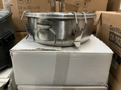 UNUSED INOX STAINLESS STEEL INSULATED FOOD CONTAINER/ CARRIER