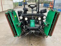 RANSOMES HIGHWAY 3 GANG RIDE ON ROAD LEGAL 4WD DIESEL LAWNMOWER - 9