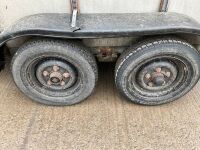 APPROX. 12ft x 6ft TWIN AXLE LIVESTOCK TRAILER - 5