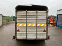 APPROX. 12ft x 6ft TWIN AXLE LIVESTOCK TRAILER - 7