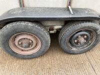 APPROX. 12ft x 6ft TWIN AXLE LIVESTOCK TRAILER - 10