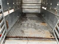 APPROX. 12ft x 6ft TWIN AXLE LIVESTOCK TRAILER - 13