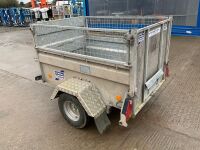 APPROX. 5ft x 3ft IFOR WILLIAMS P-Q5e GALVANISED TRAILER - 5