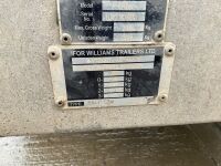 APPROX. 5ft x 3ft IFOR WILLIAMS P-Q5e GALVANISED TRAILER - 12