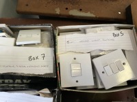 APPROX. 8No. BOXES OF ASSORTED SWITCHES, FLOODLIGHTS, SOCKETS ETC - 7