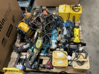 PALLET OF ASSORTED POWER TOOLS  