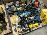 PALLET OF ASSORTED POWER TOOLS   - 3