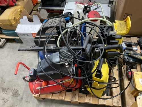 PALLET OF ASSORTED POWER TOOLS