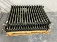 2No. CAST RADIATORS