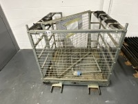 APPROX. 1140mm x 1120mm x 1075mm SAFETY MAN BASKET TO SUIT FORKLIFT - 2