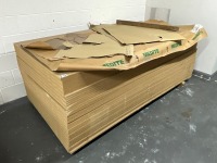 APPROX. 40No. SHEETS OF MDF 2400mm x1200mm x18mm - 3