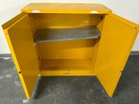 APPROX. 1120mm x 460mm x 1095mm METAL STORAGE CABINET - 4