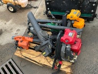 PALLET TO INC. ASSORTED PETROL BLOWERS - 2