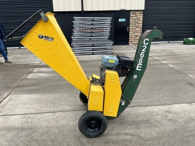 NEGRI R220B PETROL WOOD CHIPPER/SHREDDER