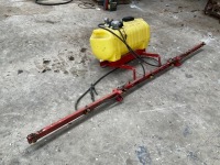 25 GALLON BOOM SPRAYER TO SUIT QUAD