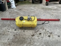 25 GALLON BOOM SPRAYER TO SUIT QUAD - 7