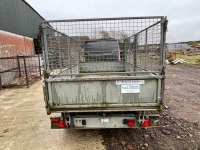 IFOR WILLIAMS 10ft x 5ft TWIN AXLE 3500KGS DROPSIDE TIPPING TRAILER - 8