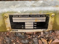 IFOR WILLIAMS GD84G 8ft x 4ft SINGLE AXLE GALVANISED TRAILER - 11