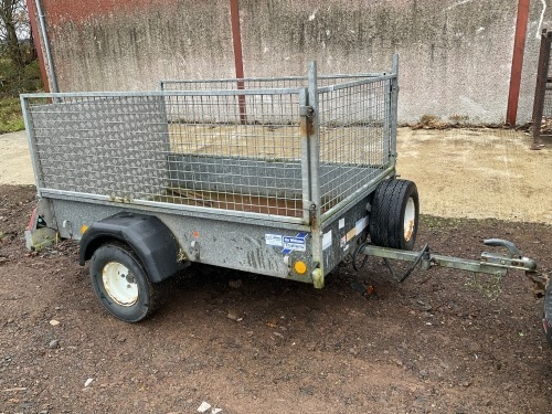 IFOR WILLIAMS P6E 6ft x 4ft SINGLE AXLE 750KGS GALVANISED TRAILER