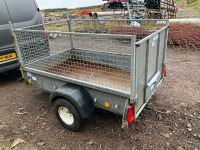 IFOR WILLIAMS P6E 6ft x 4ft SINGLE AXLE 750KGS GALVANISED TRAILER - 7