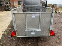 IFOR WILLIAMS P6E 6ft x 4ft SINGLE AXLE 750KGS GALVANISED TRAILER - 8