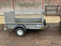 IFOR WILLIAMS P6E 6ft x 4ft SINGLE AXLE 750KGS GALVANISED TRAILER - 13