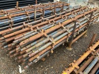 METAL STILLAGE TO INC. APPROX. 40No. STARBARS