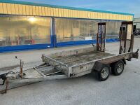 APPROX. 10ft x 6ft TWIN AXLE PLANT TRAILER - 2