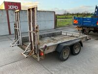 APPROX. 10ft x 6ft TWIN AXLE PLANT TRAILER - 9