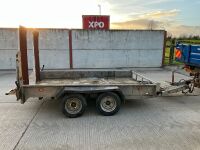 APPROX. 10ft x 6ft TWIN AXLE PLANT TRAILER - 10