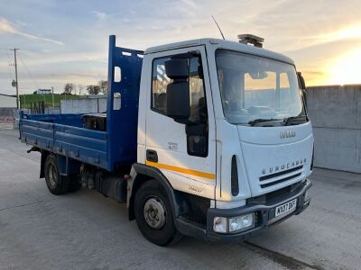 IVECO EUROCARGO 75E17 7.5 TON DROPSIDE TIPPER