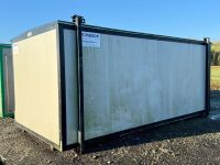 APPROX. 20ft x 10ft STEEL CLAD COMBI TOILET BLOCK - 27