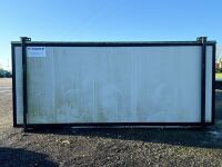 APPROX. 20ft x 10ft STEEL CLAD COMBI TOILET BLOCK - 28